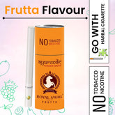 Royal Swag Ayurvedic Herbal Cigarettes 100% Tobacco & Nicotine Free Regular, Frutta Flavour (10 Sticks Each) Smoking Cessation - (Pack Of 20)